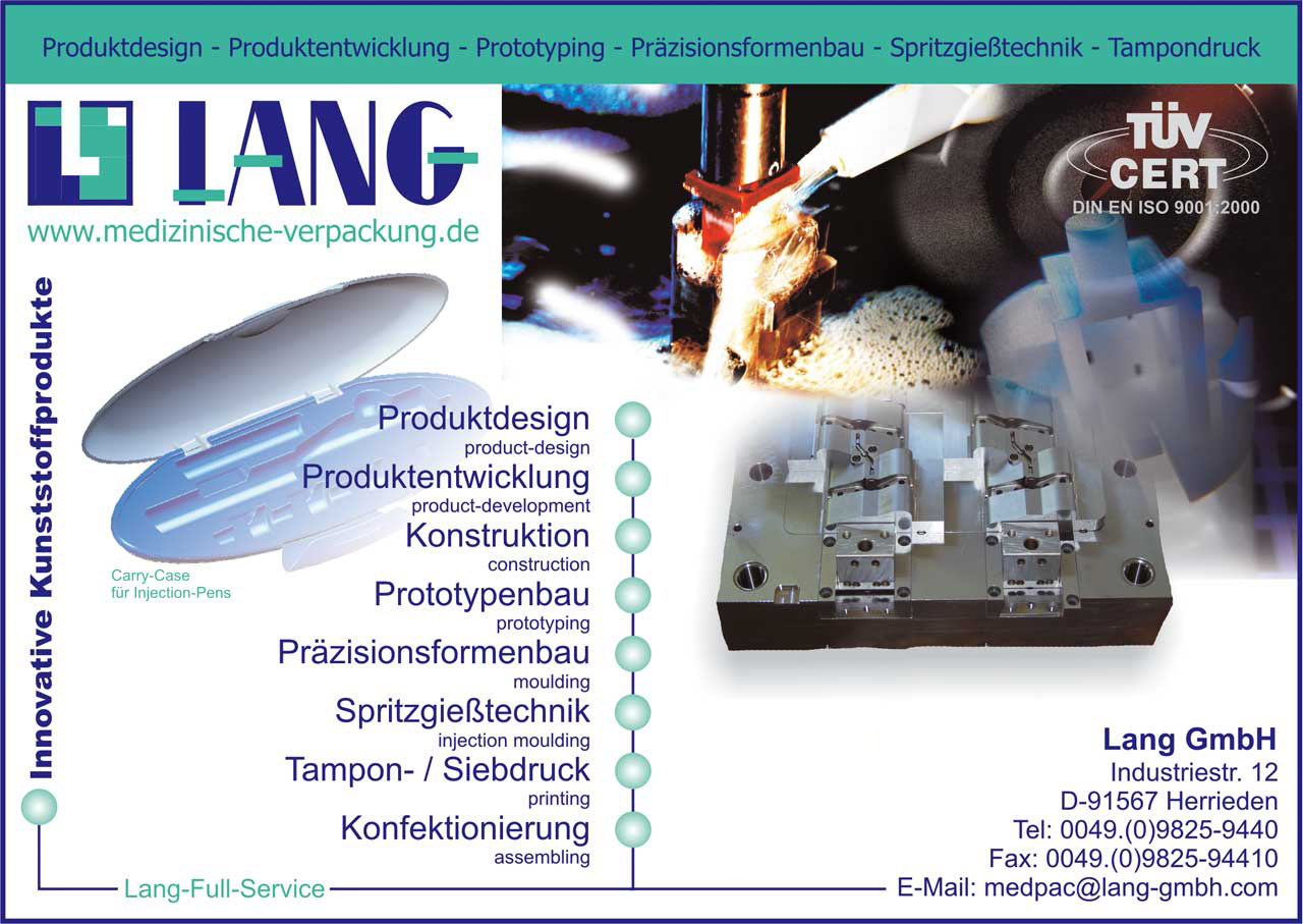 Lang GmbH medizinische Verpackungen